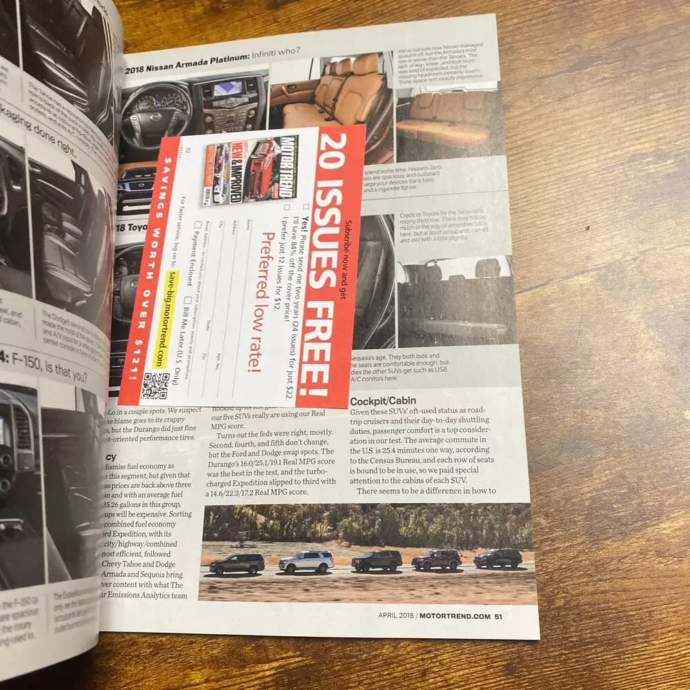 Motor Trend Magazine April 2018